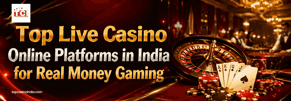 Top Live Casino Online Platforms in India for Real Money Gaming